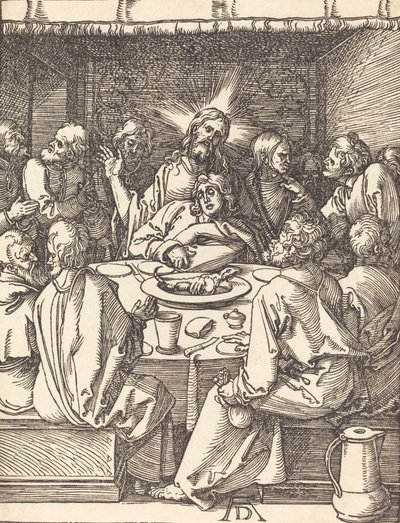 Den sidste nadver, sandsynligvis ca. 15091510. af Albrecht Dürer