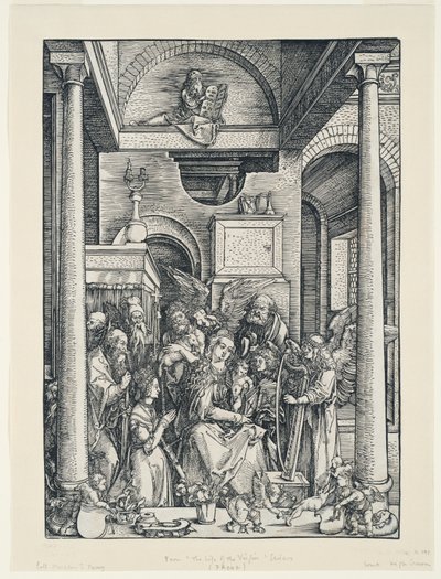 Jomfruens liv: Jomfruens forherligelse af Albrecht Dürer