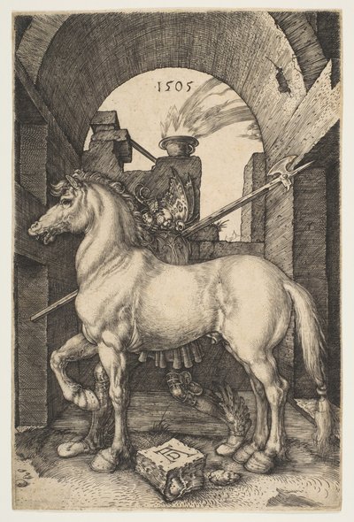 Den lille hest, 1505. af Albrecht Dürer