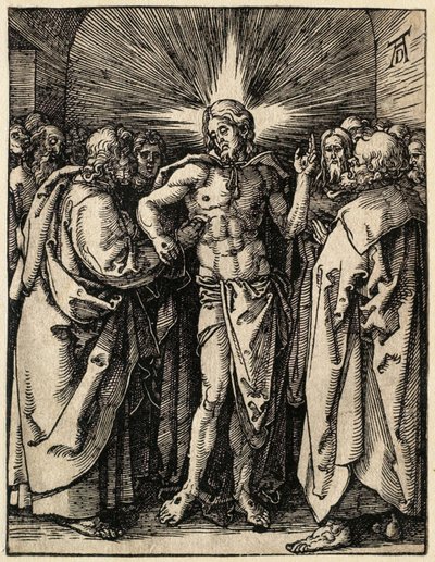 Den Lille Passion: Den tvivlende Thomas af Albrecht Dürer