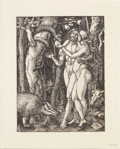 Den lille passionshistorie: Syndefaldet af Albrecht Dürer