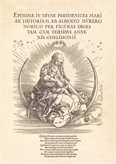 Madonnaen på Halvmånen af Albrecht Dürer