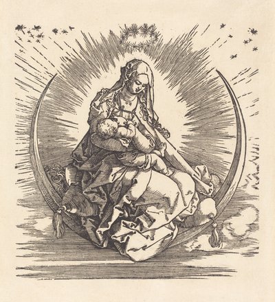 Madonnaen på Halvmånen, 15101511. af Albrecht Dürer