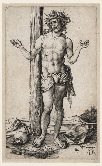 Sorgernes mand (med hænderne i vejret) af Albrecht Dürer