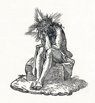 Sorgernes mand. Titelblad til Small Passion., c1511, 1906 af Albrecht Dürer