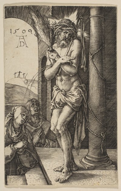 The Man of Sorrows, fra The Passion, 1509. af Albrecht Dürer