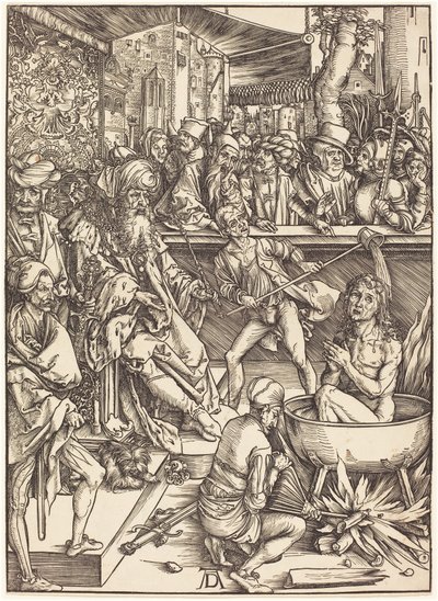Sankt Johannes Martyrium af Albrecht Dürer