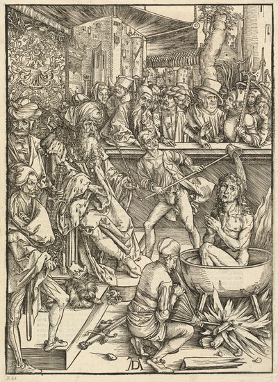 Sankt Johannes Martyrium af Albrecht Dürer