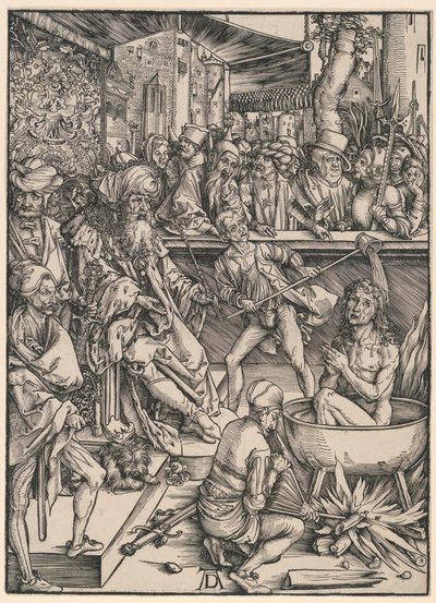 The Martyrium of Saint John, fra The Apocalypse af Albrecht Dürer