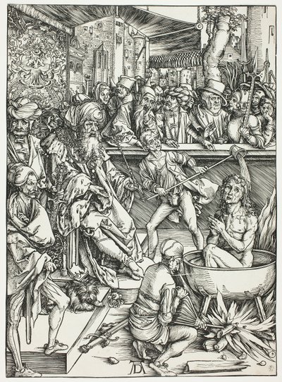 The Martyrium of Saint John, fra The Apocalypse af Albrecht Dürer