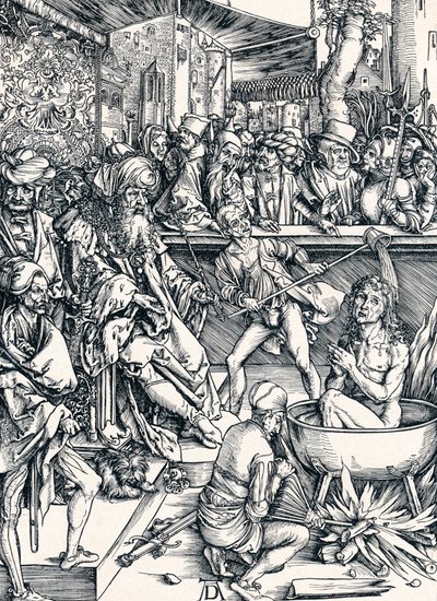 The Martyrium of St John, 1498 1906 af Albrecht Dürer