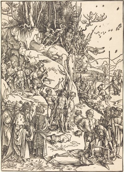 De ti tusinds martyrium af Albrecht Dürer