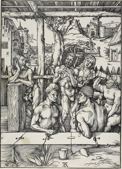 Mændenes bad af Albrecht Dürer