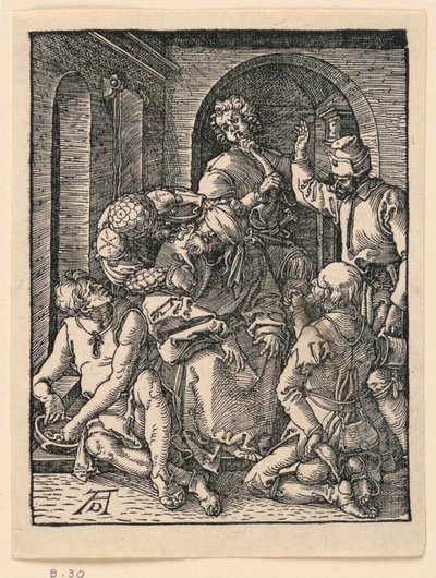 The Mocking of Christ, fra The Little Passion-serien af Albrecht Dürer