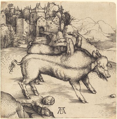 Den uhyrlige gris af Landser af Albrecht Dürer