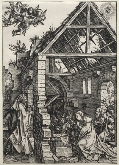 Fødselen, ca. 1502-1503. af Albrecht Dürer