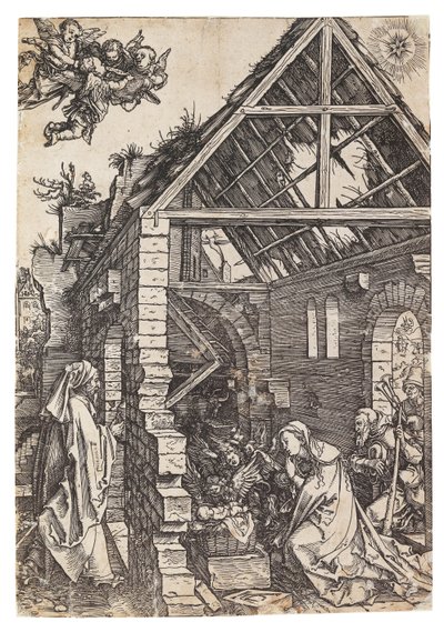 The Nativity of Christ, fra serien The Life of the Virgin, ca 1503. af Albrecht Dürer