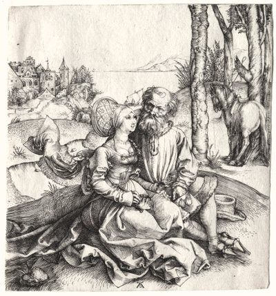 Tilbuddet om kærlighed (eller det dårligt udvalgte par) af Albrecht Dürer