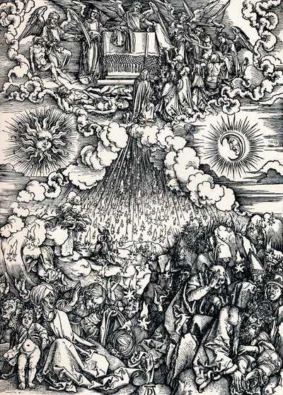 Åbningen af det femte og sjette segl, 1498 1906 af Albrecht Dürer