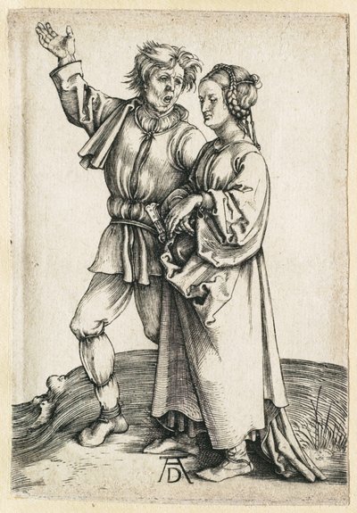 Bonden og hans kone af Albrecht Dürer