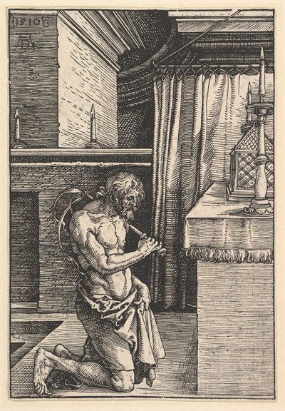 Den angrende, 1510. af Albrecht Dürer