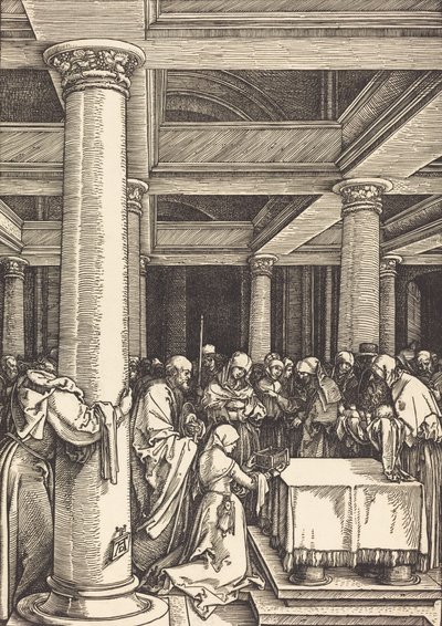 Præsentationen af Kristus i templet, ca. 15041505. af Albrecht Dürer