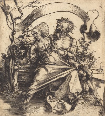 The Ravisher, ca. 1495. af Albrecht Dürer