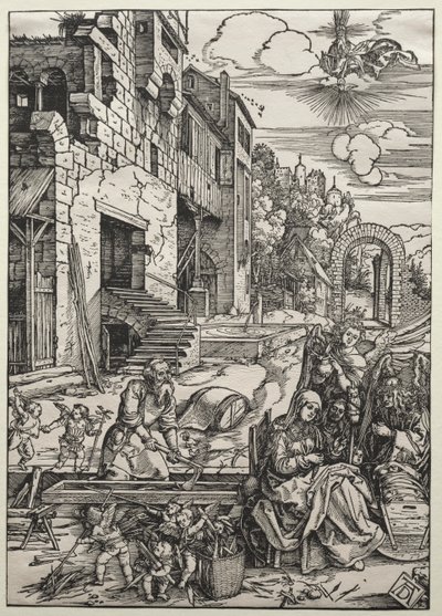 Roen i Egypten af Albrecht Dürer