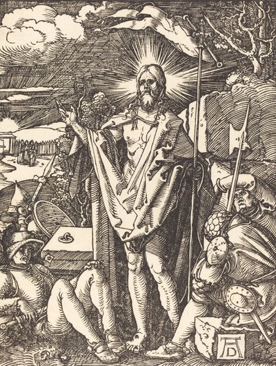 Opstandelsen, sandsynligvis ca. 15091510. af Albrecht Dürer