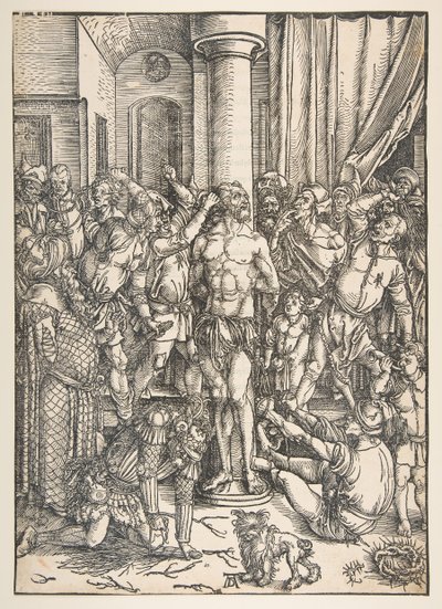 Kristi plage.n.d. af Albrecht Dürer
