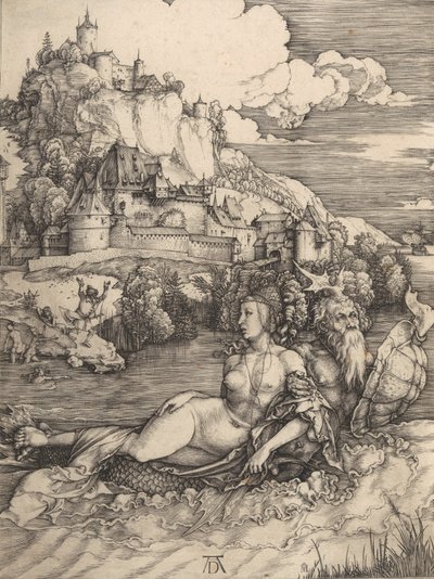 Havmonsteret, ca. 1498., ca. 1498. af Albrecht Dürer