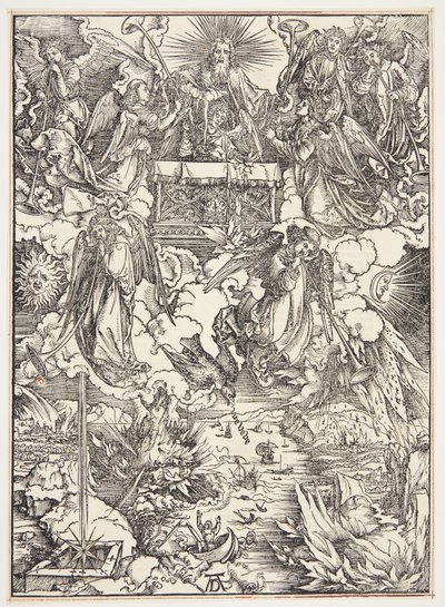 De syv trompeter af Albrecht Dürer