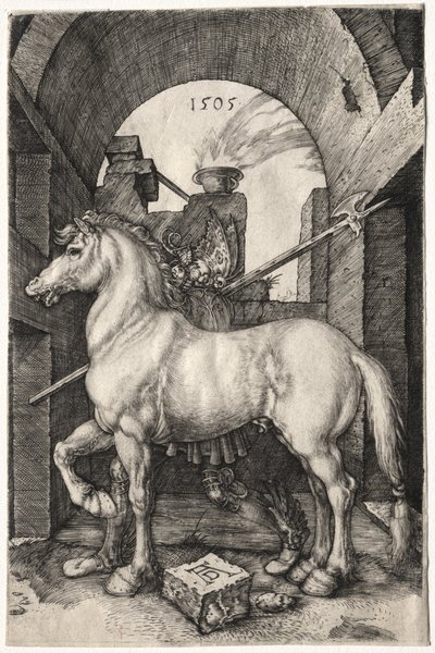 Den lille hest, 1505. af Albrecht Dürer