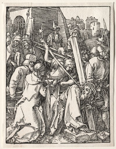 Den lille lidenskab: Kristus der bærer korset af Albrecht Dürer