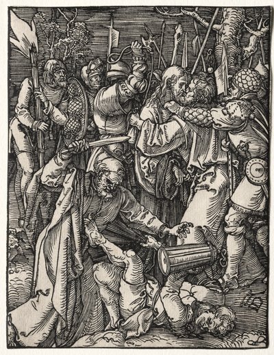 Den lille lidenskab: Kristi forræderi af Albrecht Dürer