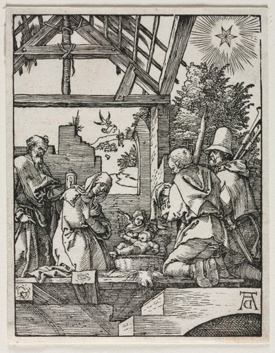 Den Lille Passion: Fødselen. af Albrecht Dürer