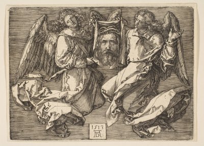 Sudarium vist af to engle, 1513. af Albrecht Dürer