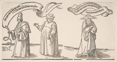 Tapetet på Michelfeld.n.d. af Albrecht Dürer