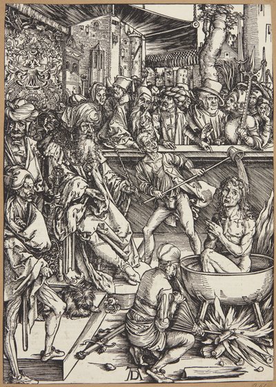 Torturen af Johannes Evangelisten af Albrecht Dürer