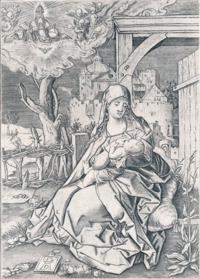 Jomfruen ved porten, 1522 1906. af Albrecht Dürer