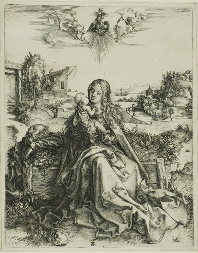 Jomfruen med guldsmede af Albrecht Dürer