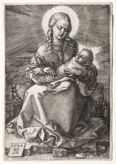 Jomfruen med det svøbte barn af Albrecht Dürer
