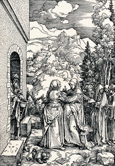 Visitationen, 1506 1906 af Albrecht Dürer