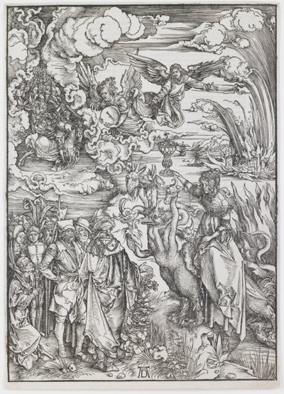 The Whore of Babylon, fra serien "The Apocalypse" af Albrecht Dürer