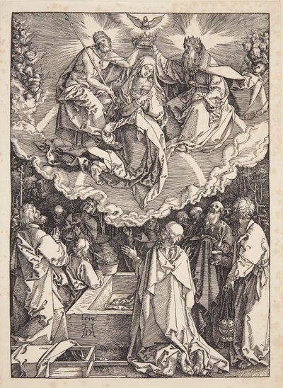 Jomfruens antagelse og kroning af Albrecht Dürer
