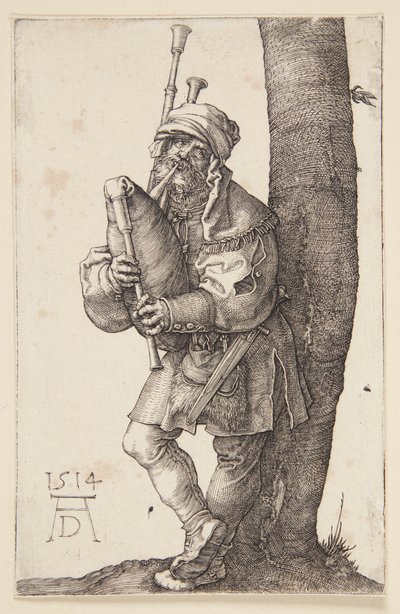 Sækkepiberen af Albrecht Dürer