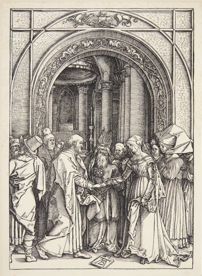Jomfruens trolovelse af Albrecht Dürer