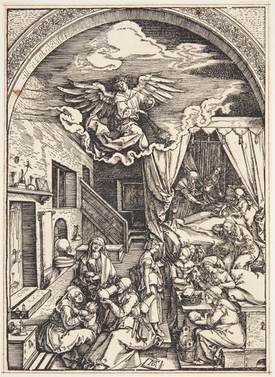 Jomfruens fødsel af Albrecht Dürer