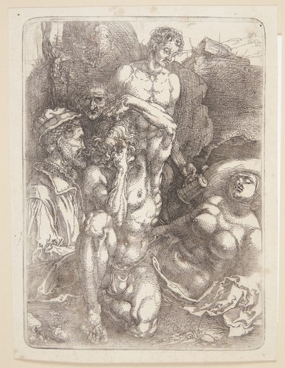 Den desperate mand af Albrecht Dürer