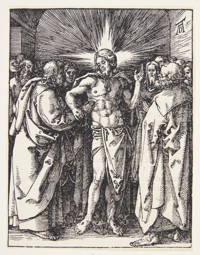 Den tvivlende Thomas af Albrecht Dürer